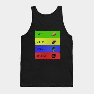 Ark - Eat Sleep Tame Repeat Tank Top